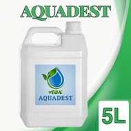 aquadest aquadest distilled water air suling 5 liter