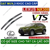 Lexus NX300 3-Segment Windshield Wiper, bag Windshield Wiper for Lexus NX300 Models