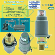 Safety Valve | Injap Keselamatan Lori Truck Mitsubishi Fuso Nisaan Hino [PVC Type Grey] Brake Penutu
