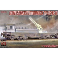 [Model King] Ready Stock Search Model Pavilion 1/72 German World War II TYPE SSYMS 80 Tons 6 Axis Ra