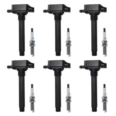 Ignition Coil Spark Plugs Kit For CHRYSLER 200 300 DODGE JOURNEY GRAND CARAVAN JEEP CHEROKEE WRANGLE