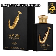 Lattafa Perfumes Ishq Al Shuyukh Gold for Unisex Eau de Parfum Spray, 3.4 Ounce