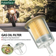 POKERFACE 1Pc Motorcycle Petrol Gas Fuel Gasoline Oil Filter Element For Scooter Moped Scooter Dirt 