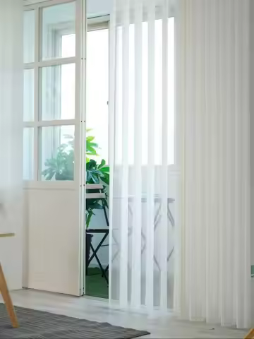 Manual Vertical Blinds Morden Light Luxury Dream Blind for Living Room Easy to Detachable and Clean 