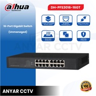 DAHUA DH-PFS3016-16GT SWITCH HUB GIGABIT DAHUA DH PFS3016 16GT