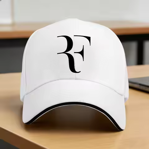 Summer Casual Baseball Cap Team Roger Federer Logo Outdoor Gym Trucker Hat For Female Male Sun Fashi