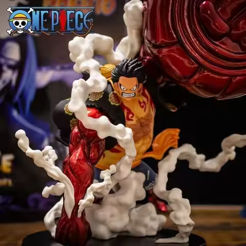 Pirate King's figurine and the country's fourth gear Luffy Great Ape King gun big fist Luffy figurin