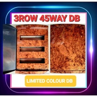 *LIMITED 3PHASE 3ROW 45WAY DB MCB DISTRIBUTION BOX COLOUR /COMSUMER BOX/COLOUR DB BOX/KOTAK MCB BERW
