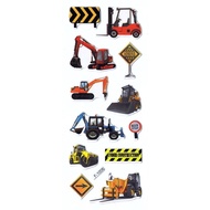 SK552 Sticker Motivational Award Sticker for Children Foam Embossed Construction