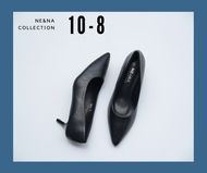 รองเท้าเเฟชั่นผู้หญิงเเบบคัชชูส้นปานกลาง No. 10-8 NE&amp;NA Collection Shoes