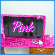 Bando Tv Led 40 - 43 Inch Terbaru 1 Set Dan 17 - 32 Inch Terbaru 1 Set Taplak Meja Tv Dan Sarung Rem