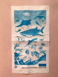 日本 沖繩 美麗海 水族館 鯨鯊 海洋博公園 購物袋 禮物袋 商品袋 小袋子