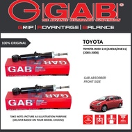 ORI GAB FRONT / REAR ABSORBER -TOYOTA WISH 2.0 (ANE10/ANE11) (2003-2008)