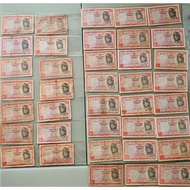 Sa-PULOH Ringgit [1967-1996 Siri 1-7] Koleksi Commemorative Notes $10 Duit lama Kertas wang Bank not