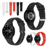 **包郵** [黑色40/42/44/46mm] 矽膠錶帶 錶帶適用於三星Galaxy 手錶4