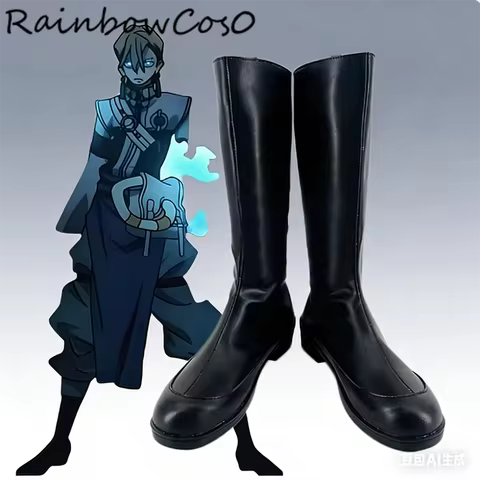 Zanka Zanka Nijiku Gachiakuta Cosplay Shoes Boots Game Anime Halloween Christmas RainbowCos0 W5646