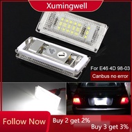 Xuming 2pcs Canbus Led License Plate Light Led No error Auto Tail Light White LED Bulbs For BMW 3er 