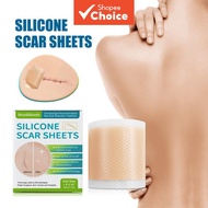 Large Silicone Scar Sheet 4*150cm - Professional Scar Repair for Acne, Burns & Wounds, Waterproof & 