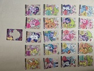 透明 TR 小馬寶莉 咭遊卡遊卡片 My Little Pony