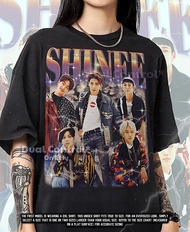 SHINEE Bootleg Shirt Shinee Retro Tees K-Pop Legends T-Shirt Dance Longsleeve Shinee Vintage Sweater
