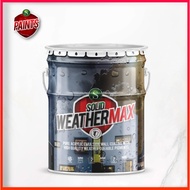 SOLID WeatherMax Weatherproof Paint – Exterior Wall Paint Water-Based Acrylic Emulsion