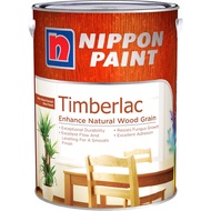 Nippon Paint Timberlac Enhance Wood Grain Resist Fungus Strong Adhesion Durable Smooth Finish (1L)