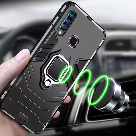 For OPPO Reno 2 Z 2Z 2F Case Magnetic Car Shockproof Ring Armor Cover For OPPO Reno 2Z 2F 2 Z RenoZ 