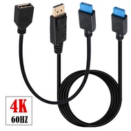 4K DisplayPort Plastic Connector Anti-Wear Anti-Scratch Anti-Static Equipment Professional Test 60HZ