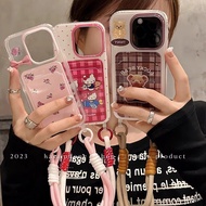 Cartoon Card Holder Casing iphone 17 Pro Max 11 Pro Max 16 Pro Max 7 8 Plus 15 Pro Max 13 Pro Max Se