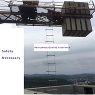 Hanging Emergency Ladder Steel Wire Fire Escape Ladder portable Ladder 10 Meter folding Ladder