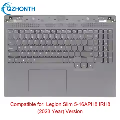 New Palmrest w/ Backlit Keyboard For Lenovo Legion Slim 5 16APH8 IRH8 Y7000P (2023) 16"