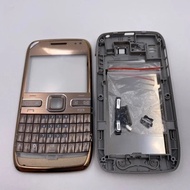 Housing Front Faceplate Frame Cover Case+Back Cover/battery Door Cover+Keypad for Nokia E72