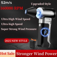 Air Blower Turbo Jet Fan Violent Turbo Fan Electric Air Speed 130000 RPM Mini Blower Wind Speed 52 m