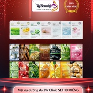 3W Clinic Mask Set 10 pieces (1 scent)