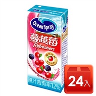 【超商取貨】[優鮮沛]蔓越莓綜合果汁330ml (24入)