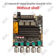 ZK-ST21 **งานแท้** TPA3221 กำลังขับ100W*2+200W DC 12-30v รองรับปรีไมค์ zk amp แอมป์จิ๋วขับซับ zk3002