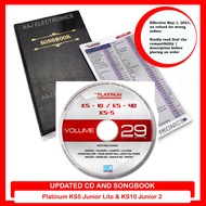 Updated CD and Songbook - Platinum KS-5 Junior Lite & KS10 Junior 2 (maliit) Volume 29