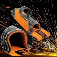 Welding Electrode Holder Welding Rod Storage Tube Cowhide Electrode Holder Welding Rod Pouch Welding