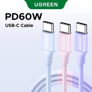 UGREEN 60W USB C to Type-C Fast Charge Data Cable For samsung S23 ultra Macbook HUAWEI