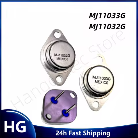 Original MJ11032G MJ11033G MJ11032 MJ11033 TO-3 Gold Sealed Audio Power Amplifier