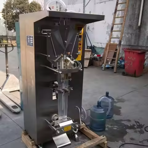 Pouch Liquid Packaging Machine, Automatic Sachet Filling Sealing Equipment for Drink Production