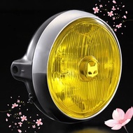 [Direct from Japan]Marshall 888 Headlight Yellow Lens Black Case CB400Four 398 408 CB250T CB400T CB2