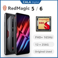 Good condition Used Red Magic 5G/5S/6/7 Snapdragon865/888 Gaming Phone 6.65" FHD + 144Hz Used for ga