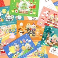 明信片 - 抗疫/新年/情人節/中秋節/萬聖節/聖誕節/森林/生日