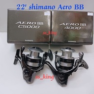 Shimano 22' AERO BB spin reel shimano mesin pancing shimano