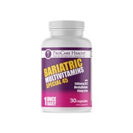 Bariatric Multivitamin | Special 45 | Capsule | 30 Count | One a Day | 1 Month Supply
