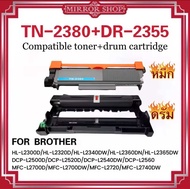 หมึกTN2380+ดรัมDR2355 (ตลับเทียบเท่า) tn2380/dr2355/2380/DRUM 2355/TN2360 For Brother HL-L2300D/L234