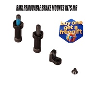 BMX Removable Brake Mounts Kits M6 Removable Brake Set BMX Part Bicycle Accessories Chromoly Profess