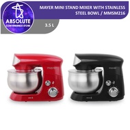 Mayer 3.5L Stand Mixer with Stainless Steel Bowl MMSM216