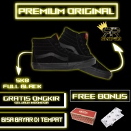 SEPATU PRIA KEREN VANS_88 SEPATU PRIA TERBARU 2020/ WARNA HITAM MOTIF BUNGA (VBB-02)/ SEPATU SNEAKER